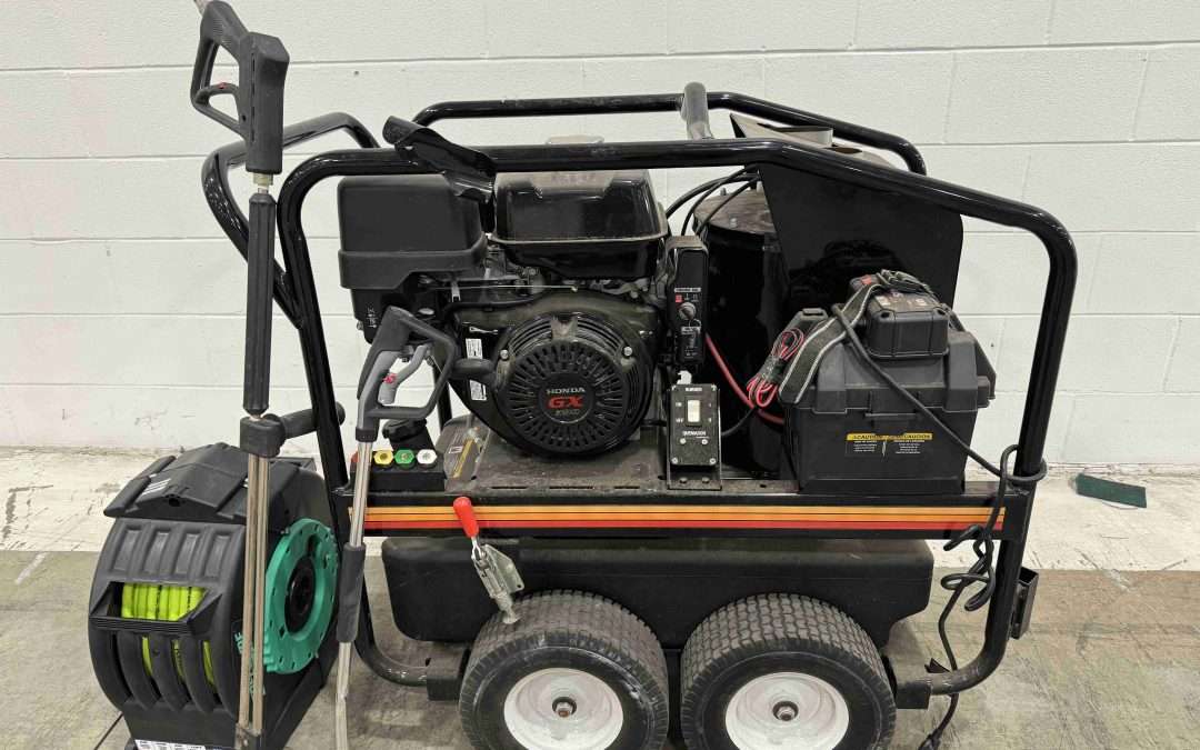 How Hot Gas Pressure Washers Make Commercial Cleaning Easier in Van Nuys